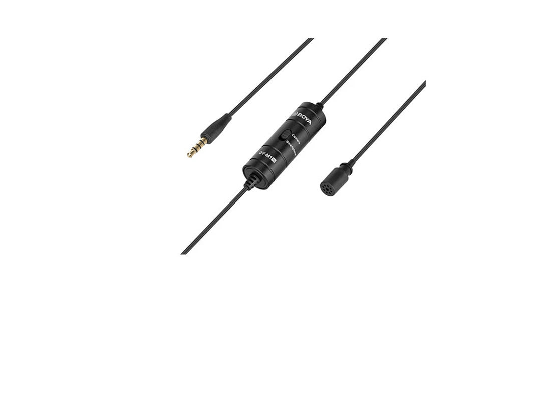 Boya BY-M1S Universal Lavalier Microphone in Qatar Boya BY-M1S Universal Lavalier Microphone in Qatar